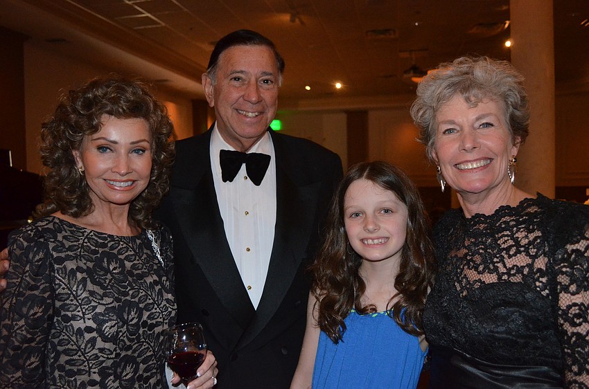 Nani Maloney, Randy Avon, Lucy Rosenbluth flew in from around the country to celebrate Linda Rosenbluthâ€™s honoring.