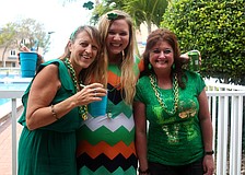 Kathy Oravec, Olivia Cherry and Elaine Fredrick