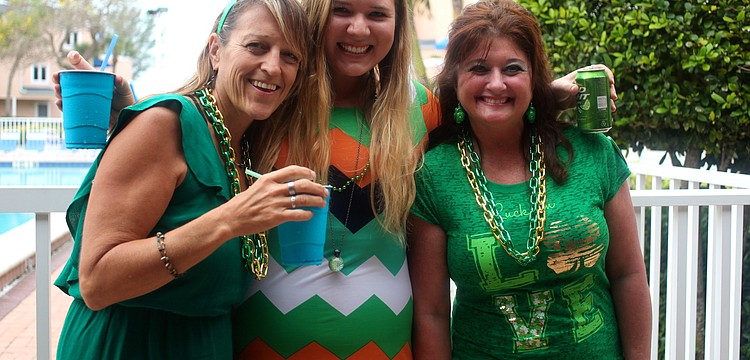 Kathy Oravec, Olivia Cherry and Elaine Fredrick