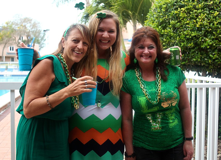 Kathy Oravec, Olivia Cherry and Elaine Fredrick