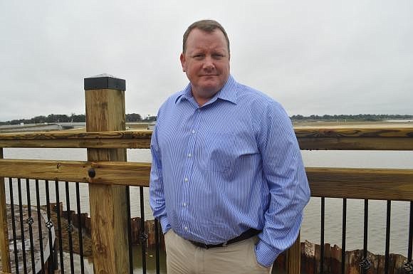 Paul Blackketter, a project manager for Benderson Development, serves as president of Suncoast Aquatic Nature Center Associates.
