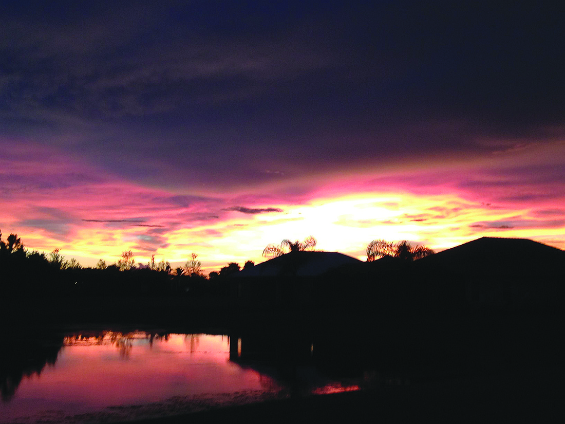 Lakewood Ranch resident William Marrone submitted this sunset photo.
