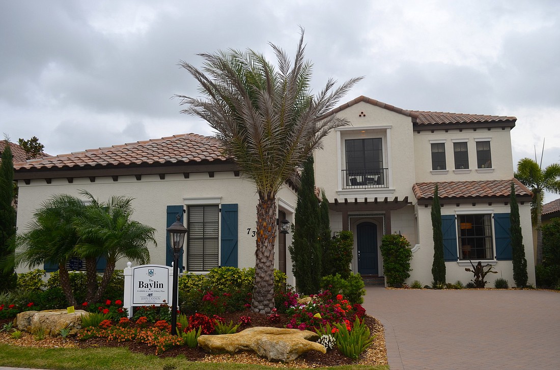 Pam Eubanks This Country Club East at Lakewood Ranch home, which has four bedrooms, three baths, a pool and 3,078 square feet of living area, sold for $1.01 million.