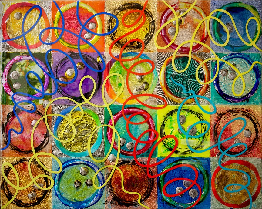 "Fresco Circles 2013" by Andrea Dasha Reich