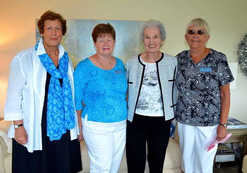 Connie Hillig, Pat Knudson, Doris Koczko and Lynne Heuston