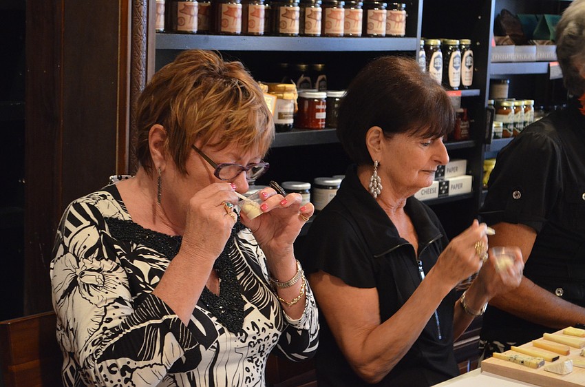 Marilyn Halls and Bobbie Love