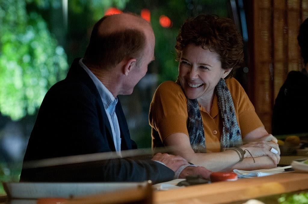 Ed Harris and Annette Bening star in "The Face of Love."