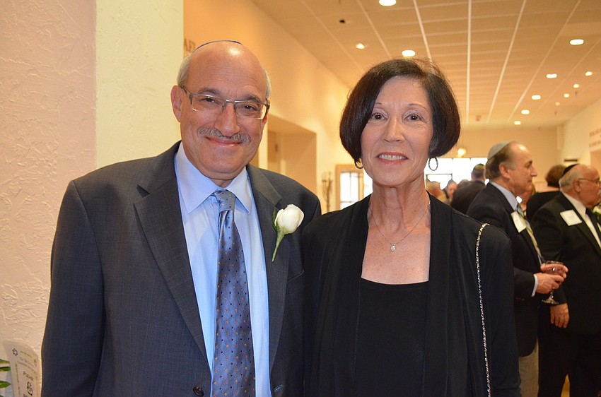 Man of the Year Howard Tevlowitz with wife Bryna.