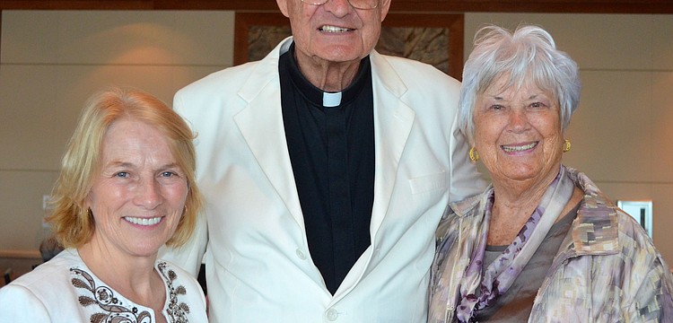 Michaele McKenna, the Rev. Edward Pick and Joan Webster
