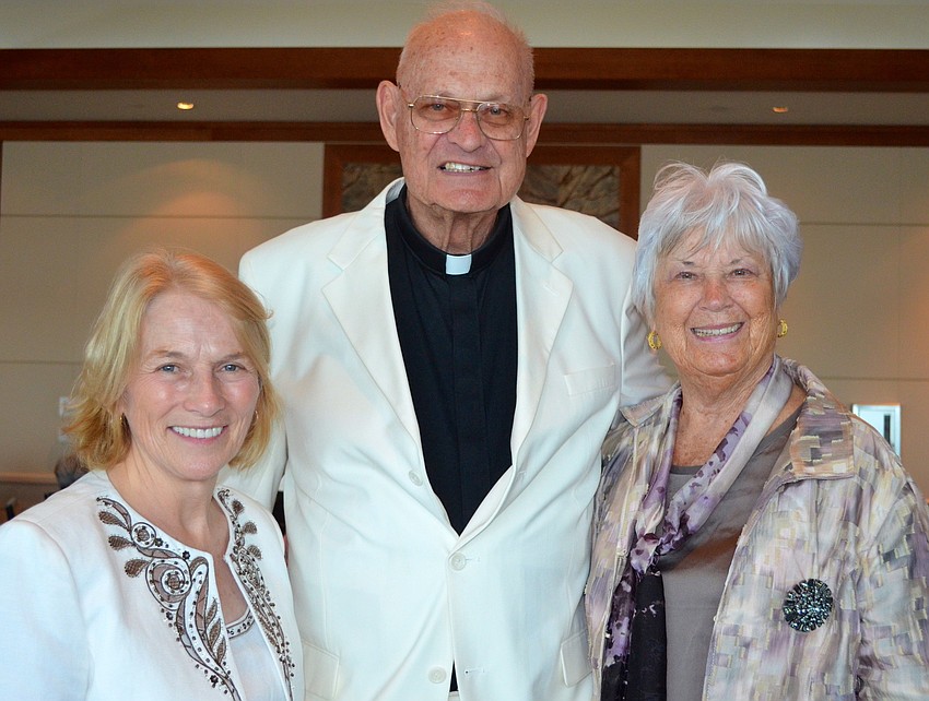 Michaele McKenna, the Rev. Edward Pick and Joan Webster
