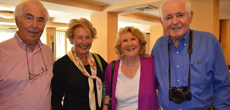 Rowland Cole, Helen Frost, Valerie Appleton and Cyril Smith