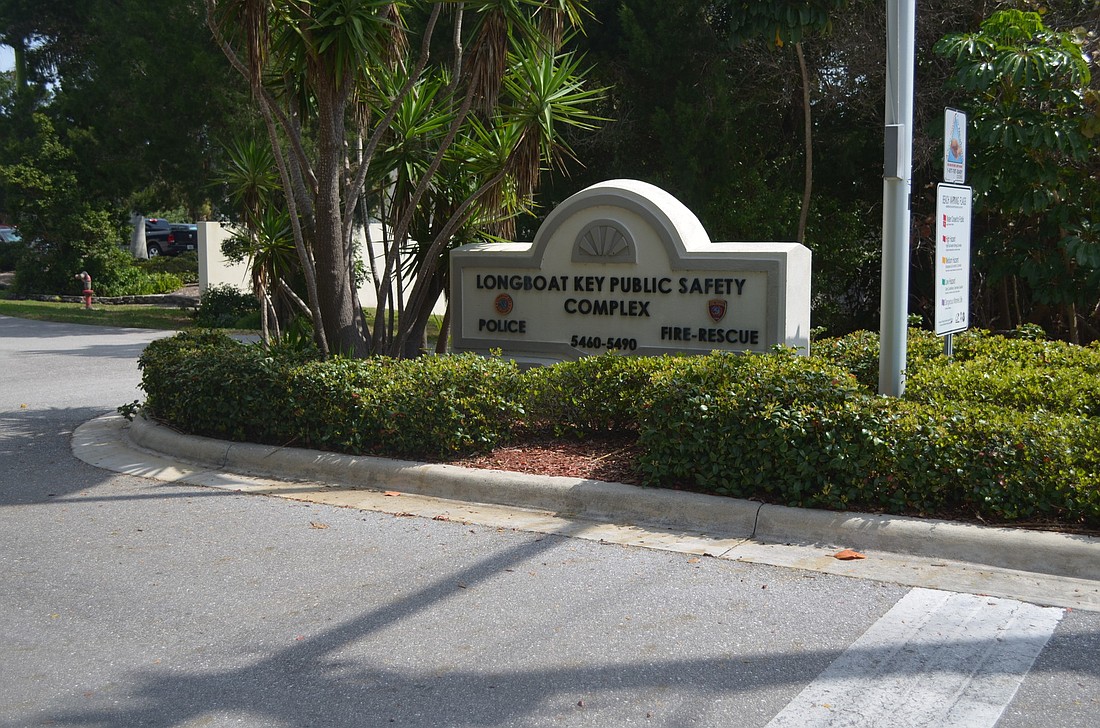 The Longboat Key Police Department is located in the Public Safety Complex. (File photo)