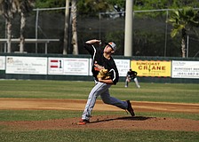 Sarasota High junior Jordan Gubelman got the start on the mound for the Sailors versus Florida Christian March 26.