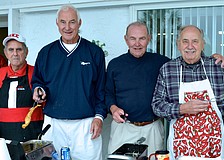 Max Kummer, Bernie Clifford, Jim Entwistle and Ron Cole