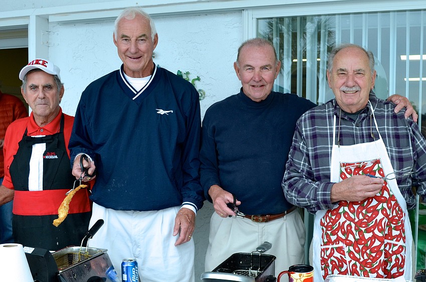 Max Kummer, Bernie Clifford, Jim Entwistle and Ron Cole