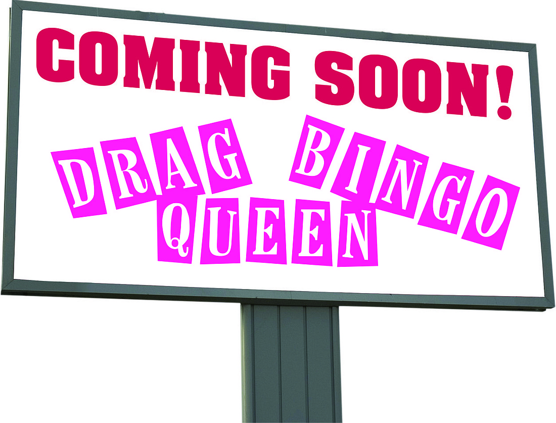 Amanda Sebastiiano The space on the corner of Lockwood Ridge Road and State Road 70 sits ready for its newest attraction, to take place in a tent in front of the former Winn-Dixie building Ã¢â‚¬â€ drag queen bingo.