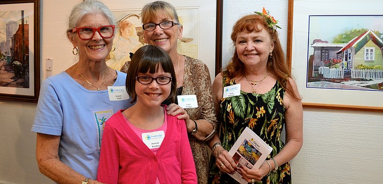 Jacquie Clark, Hannah Wardlow, Carla Hayden and Susie Majesky