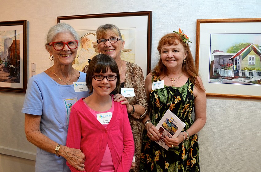 Jacquie Clark, Hannah Wardlow, Carla Hayden and Susie Majesky