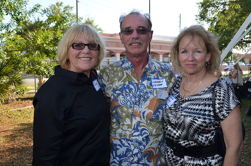 Jinx Barnes (alumni 1963 to 1967), Warren Chivers (alumni 1963 to 1965) and Jinger Slack (alumni 1960 to 1968).