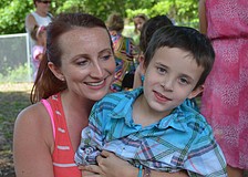 Arielle and Lincoln Monaghan