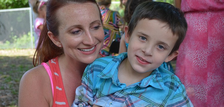 Arielle and Lincoln Monaghan