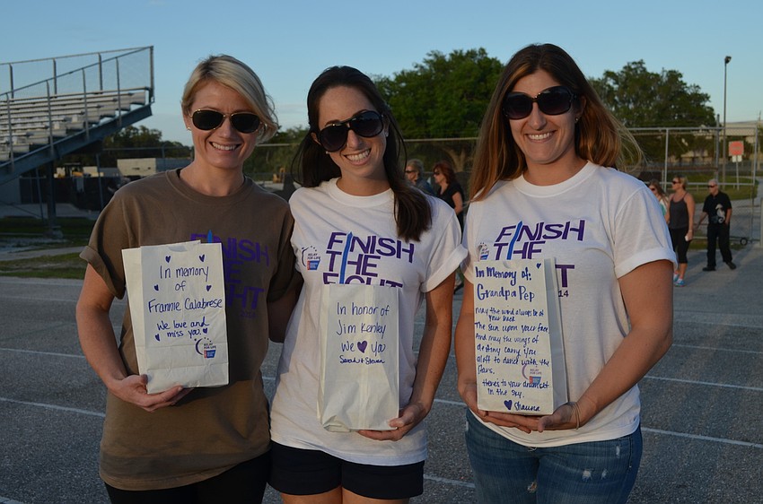 Sammi Calabrese, Sarah Wertheimer and Shauna Malgieri