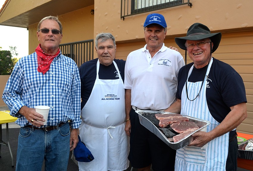 Jim McGuire, Joe Zampino, Don Prola and Dave Carter