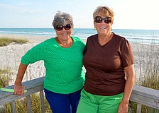 Event co-chairs Maggie Edger and Beth Waldman