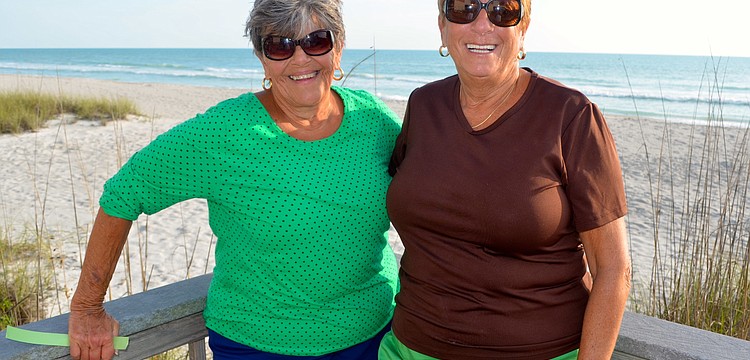 Event co-chairs Maggie Edger and Beth Waldman