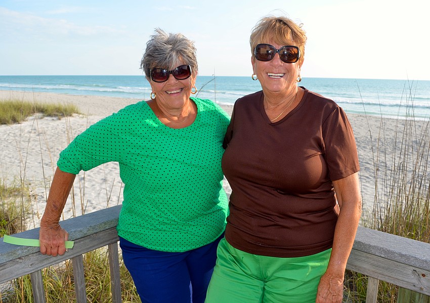 Event co-chairs Maggie Edger and Beth Waldman