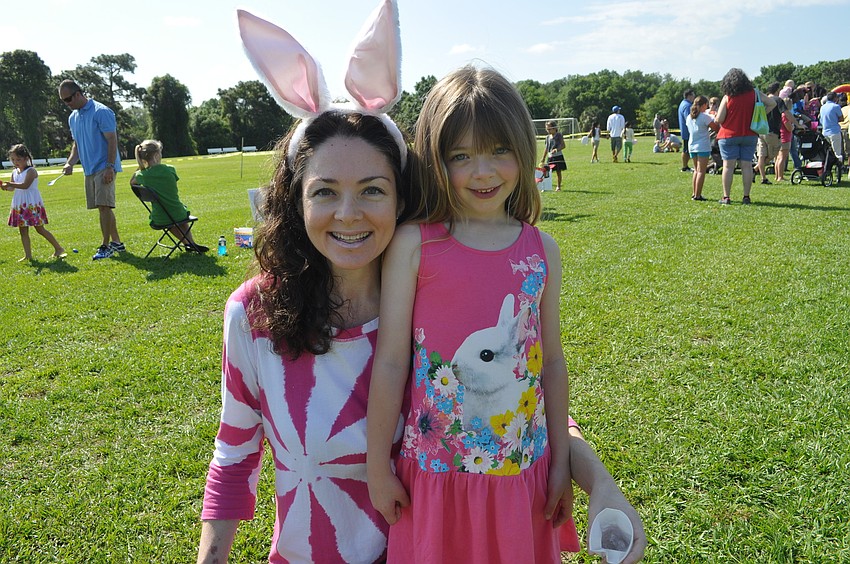 Emily and Miley, 5, Driscoll