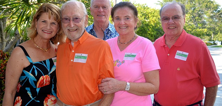 Juile Flaherty, Harvey Levine, Bill and Maggie Urban, and John Flaherty