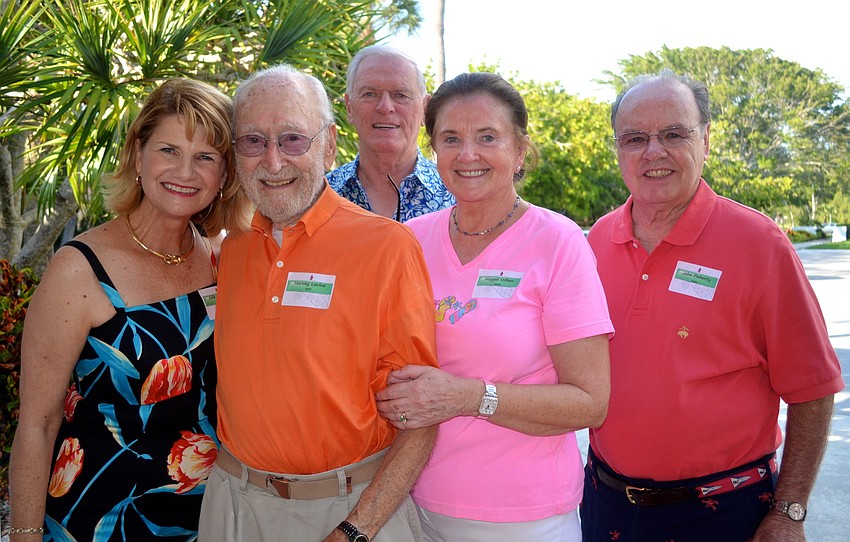 Juile Flaherty, Harvey Levine, Bill and Maggie Urban, and John Flaherty