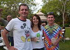 Steven Bishop, Mary Beth Schrowang and Phillip Mateer