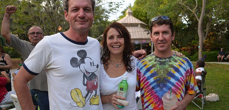 Steven Bishop, Mary Beth Schrowang and Phillip Mateer
