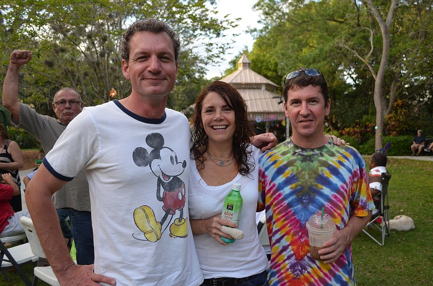 Steven Bishop, Mary Beth Schrowang and Phillip Mateer