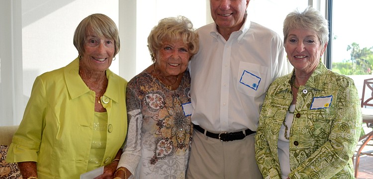 Rae Lichtenstein, Elaine and Don Turek, and Roz Lurie
