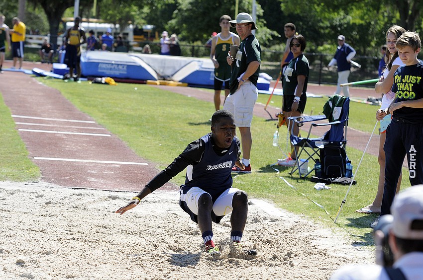 ODA freshman Josh Lerner finished fourth in the long jump to earn a berth in the regional meet.
