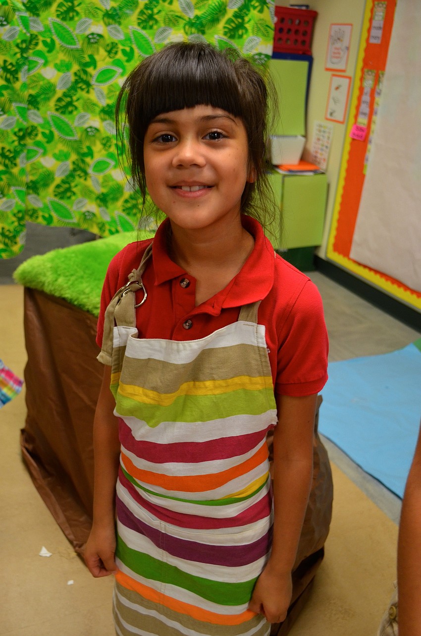 Seven-year-old Keinnah Hulliger stars in 