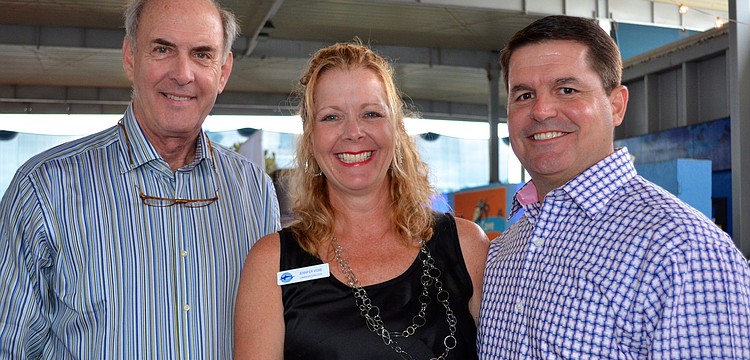 Dr. Sam Seider with Jennifer and Dan Vigne