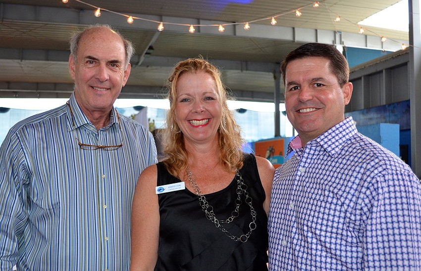 Dr. Sam Seider with Jennifer and Dan Vigne