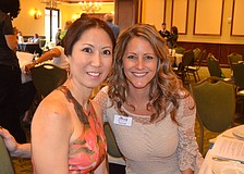 Hyejung Clendenon and Shannon Jager show their support for All Childrenâ€™s Hospital.