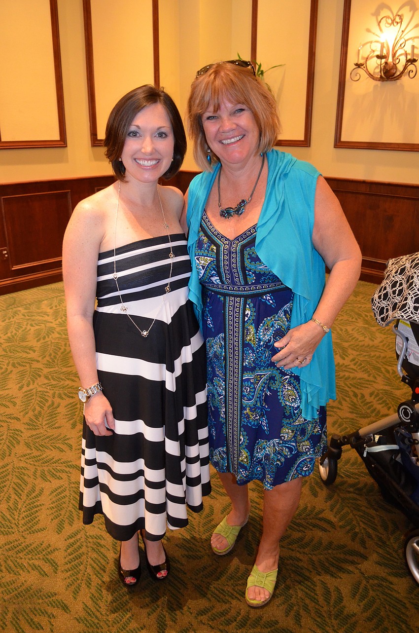 Laura Cheesman and Pat Collins became friends at the event.