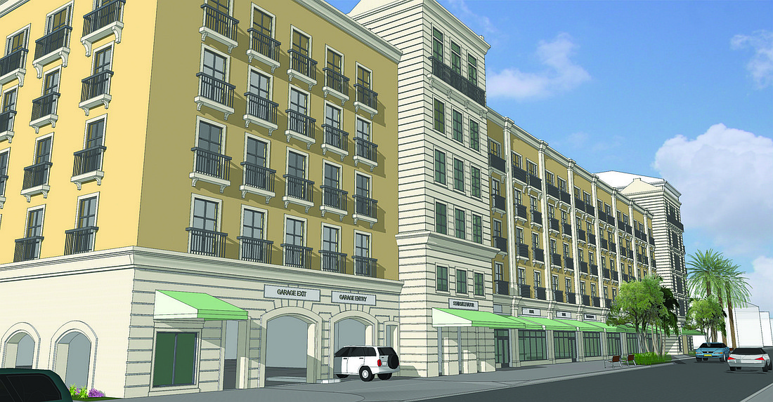 The Sarasota City Commission narrowly approved construction of the State Street garage Monday. (Courtesy rendering)
