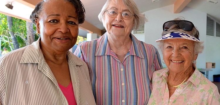 Ruth Higginbotham, Jane Howard-Jasper and Louise Rich