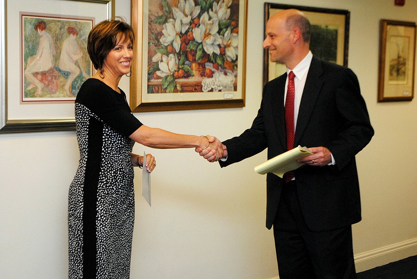 Recipients of the grants provided by Designing Women Boutique received their checks at the Designing Women Boutique Grant Awards Ceremony Thursday, April 24.
