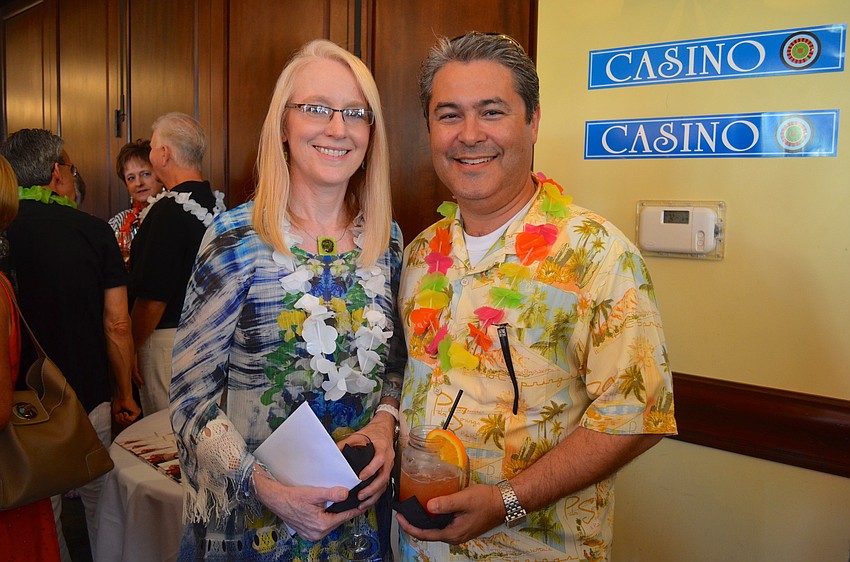 Jodi and J.J. Miranda enjoy time together.