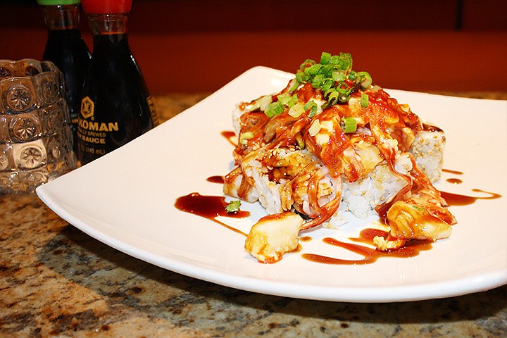 Along with sushi, Pacific Rim offers a variety of fusion foods, including steak, lobster and grilled fish.
