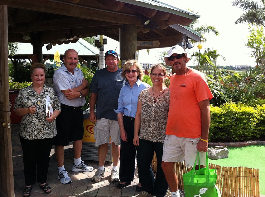 CONTRIBUTED; The Green Team won the scavenger hunt.