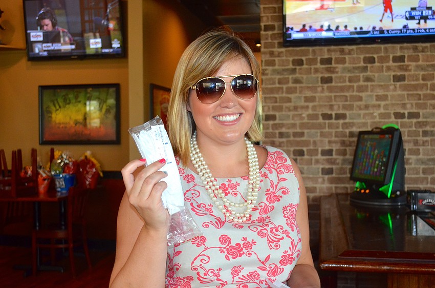 IDA clerk Jessica Mears and her team retrieve pepper to get bonus points for items beginning with â€œp.â€